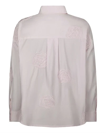 Neo Noir - Dalma Dori Emb Skjorte - Light Pink
